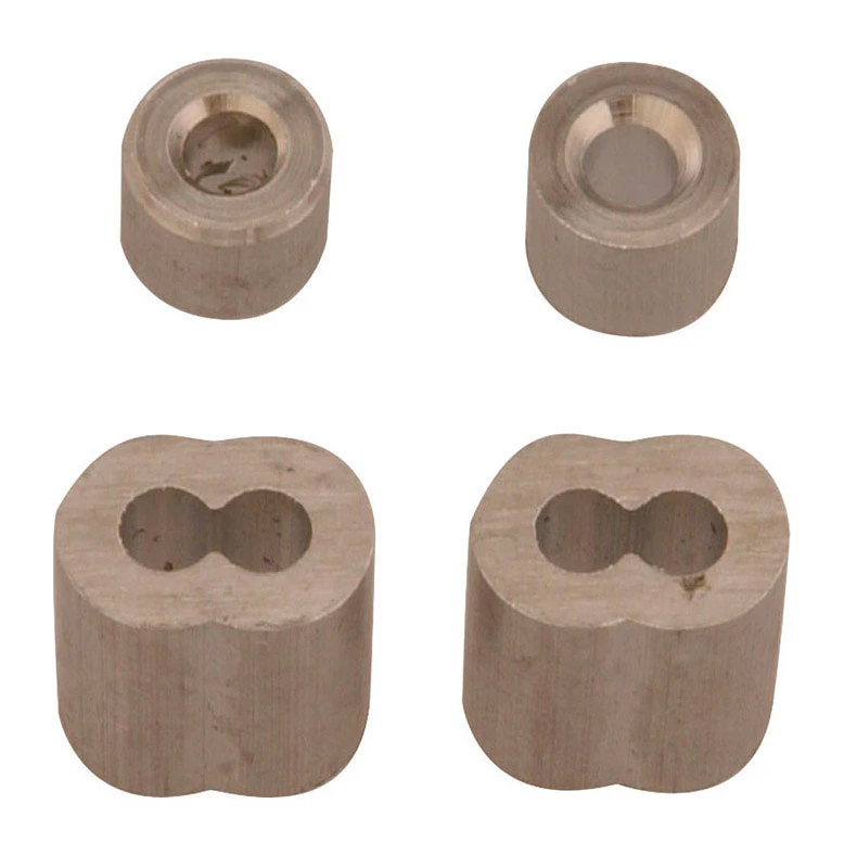 Aluminum Ferrule And Stop For 1/16 In. Wire Rope - Model B7675404