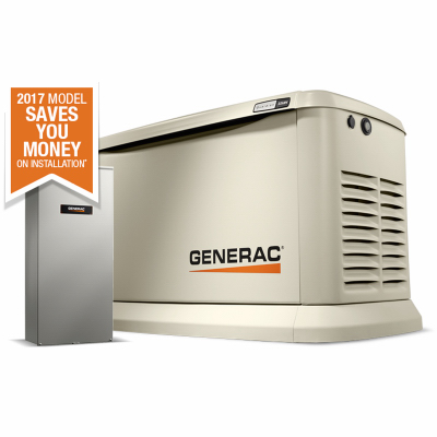 Guardian Series 22/19.5kw Automatic Home Standby Generator, 200-amp