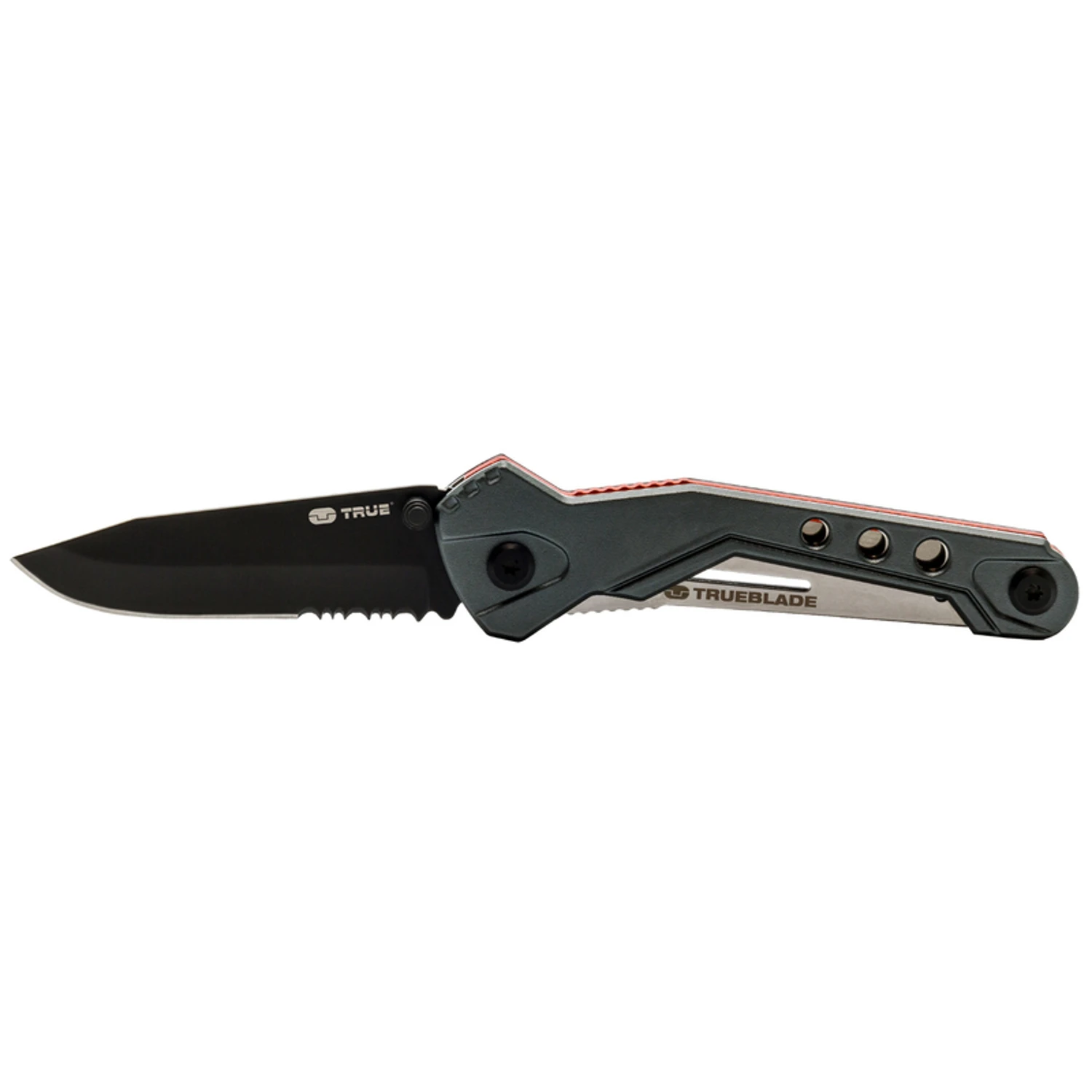 Gray 420j2 Stainless Steel 7 In. Folding Knife With Pocket Clip