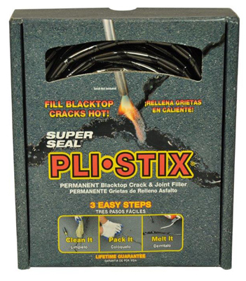 Pli-stix Black Asphalt Crack Filler 2 Lb - 30 Ft Coverage
