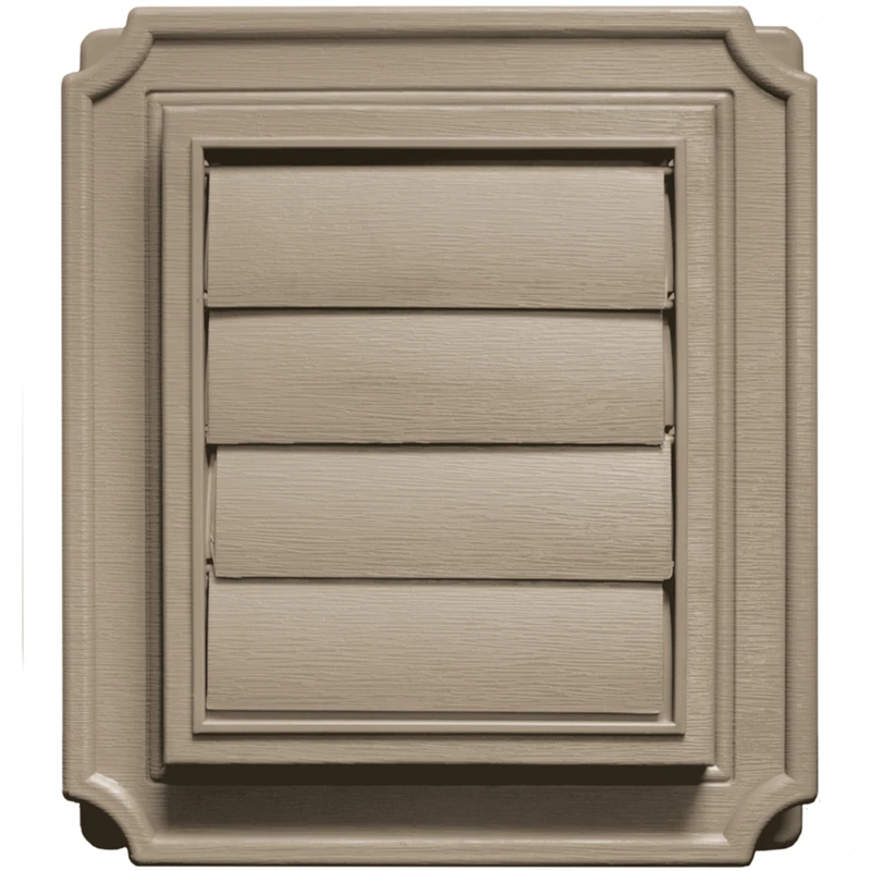 Clay Scalloped Exhaust Vent for Roofing Ventilation
