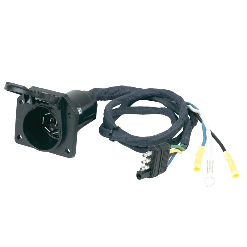 4-flat To 7-blade Plug-in Adapter Model 74184