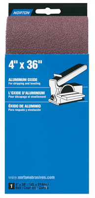 4" X 36" 120 Grit Sanding Belt For Bench Grinders
