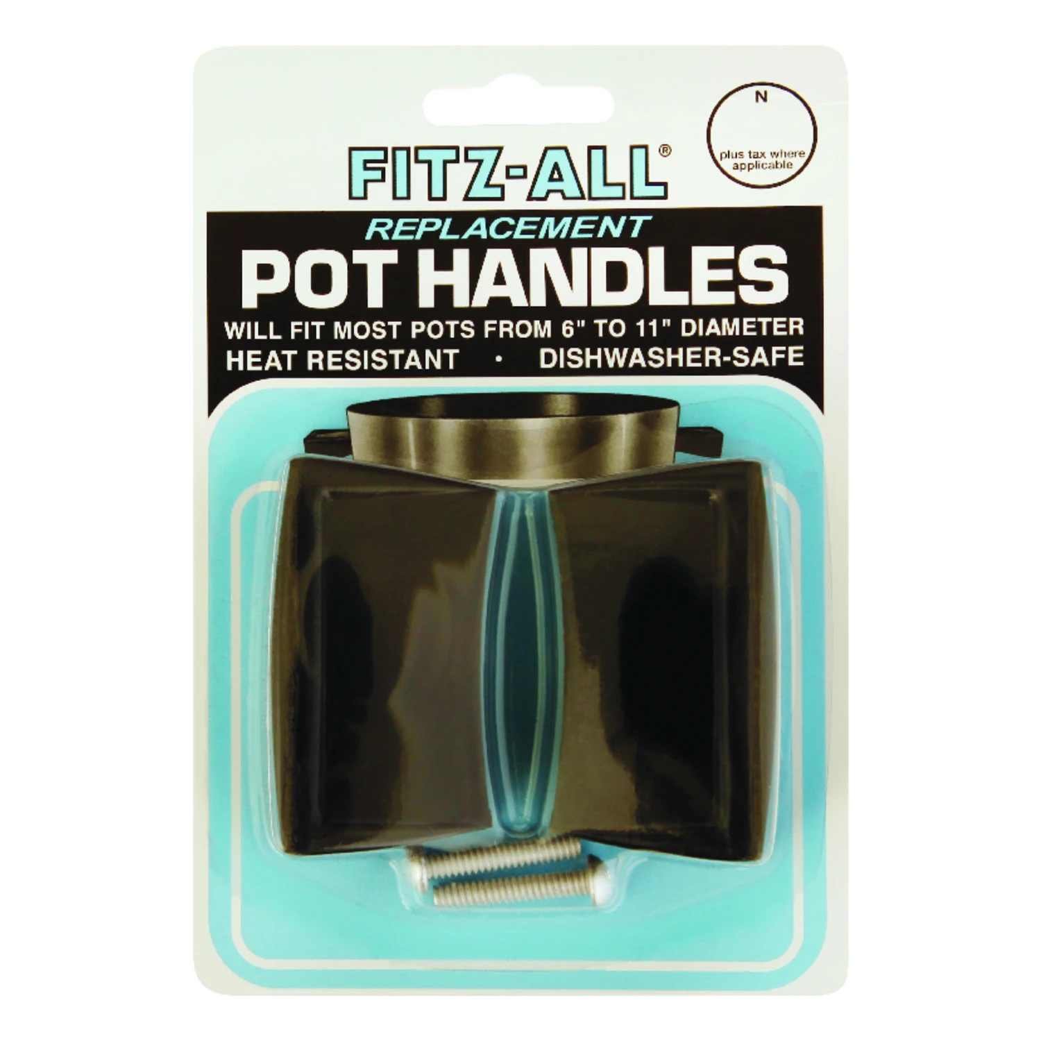 Fitz-All Plastic Replacement Pot Handles Black