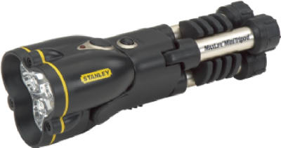 Mini Tripod Flashlight Model 95-111 - Led, Compact, 3aaa Battery Operated