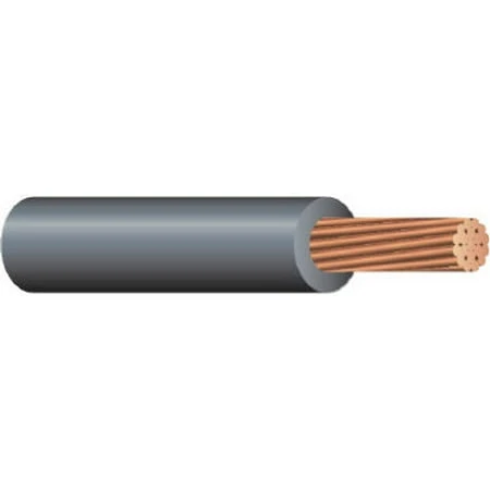 500 Ft. 10 Awg Stranded Black Thhn Electrical Wire - Ul Listed