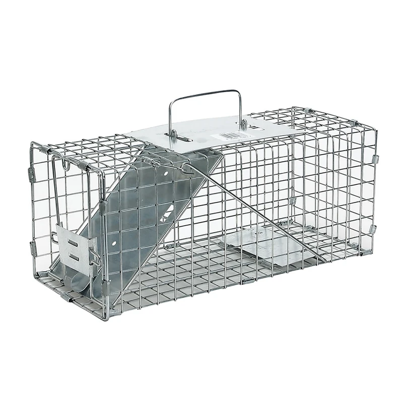 Havahart Galvanized Steel 16 In. Live Squirrel, Chipmunk, Rat, & Weasel Trap