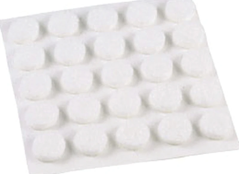 TG 75PK 3/8WHT BUMPERS