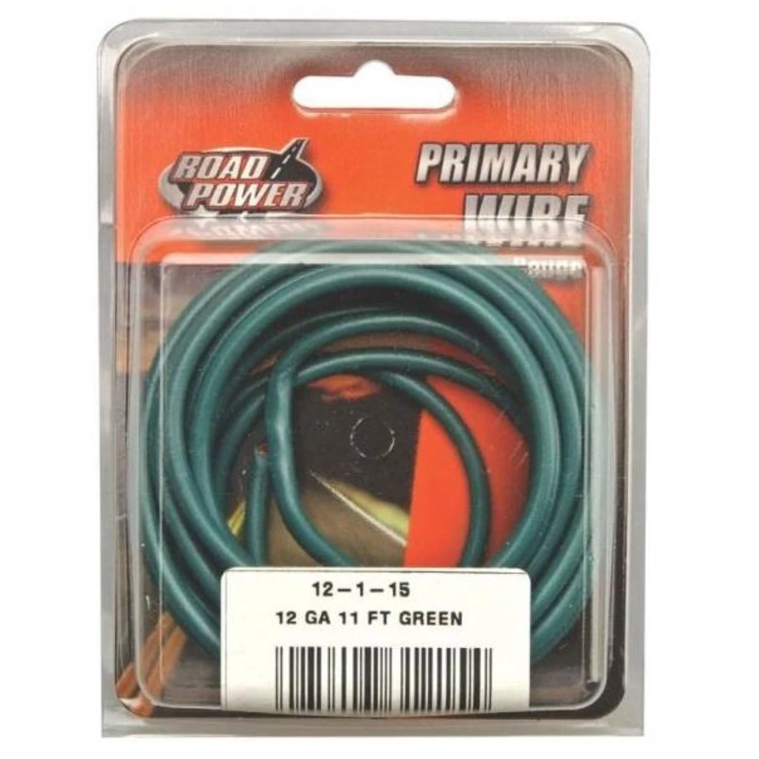 11 Ft. Stranded 12 Gauge Primary Electrical Wire For Automotive And Marine Use