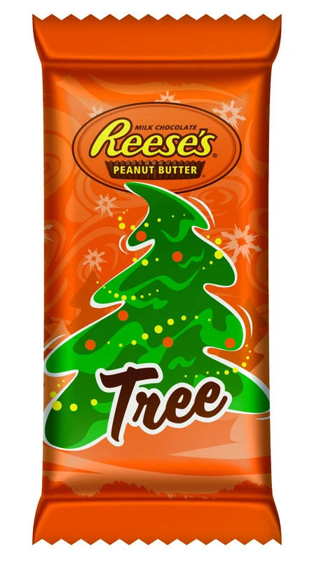 Tree Milk Chocolate Peanut Butter Candy 1.2 Oz - Festive Treat