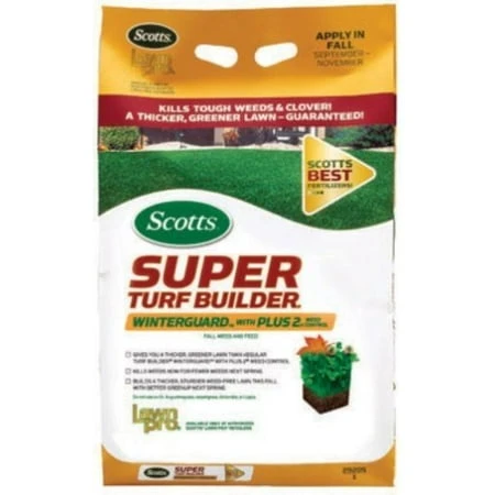 Super Turf Builder Winterguard Fertilizer With Plus 2 Weed Control, 52 Lb.