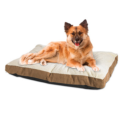27X36 TAN GUSSE PET BED