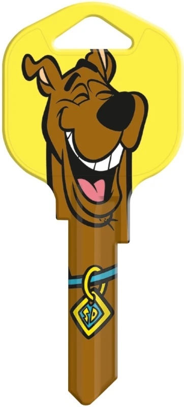 Scooby Doo Key Blank Kw1-sd2 For Kwikset And Titan Locks - Colorful Design