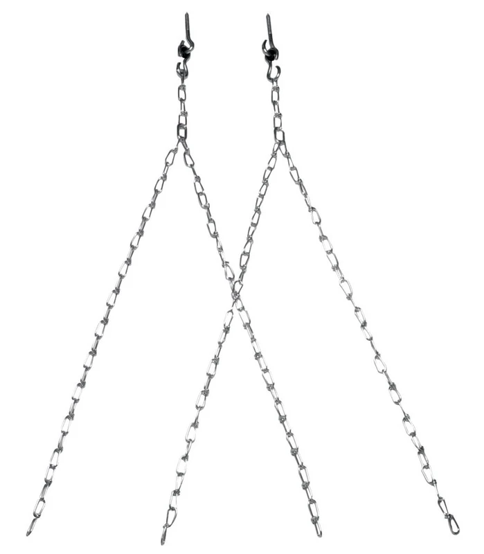 Steel Porch Swing Chain Set With Hooks, 500 Lb. Capacity, 81" Length