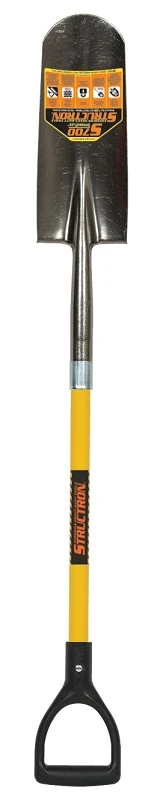 S700 Springflex 29 In. Fiberglass D-handle Round Point Drain Spade