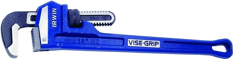 Vise-grip 18-inch Heavy-duty Cast Iron Pipe Wrench With Hammer Head
