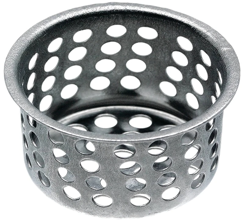 1-1/32 Inch Chrome Stainless Steel Kitchen Sink Strainer Basket