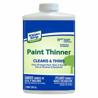 Green Safer Paint Thinner 32 Oz. - Low Voc, Non-toxic Formula