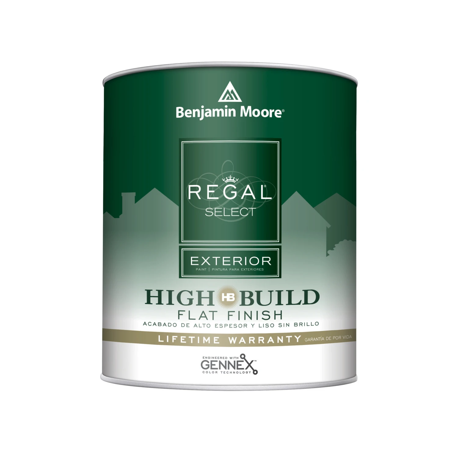 Regal Select Exterior Flat Paint 1 Quart - High Build, Self Priming