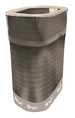 Pop-Up Kitchen Trash Bin, 13-Gal.