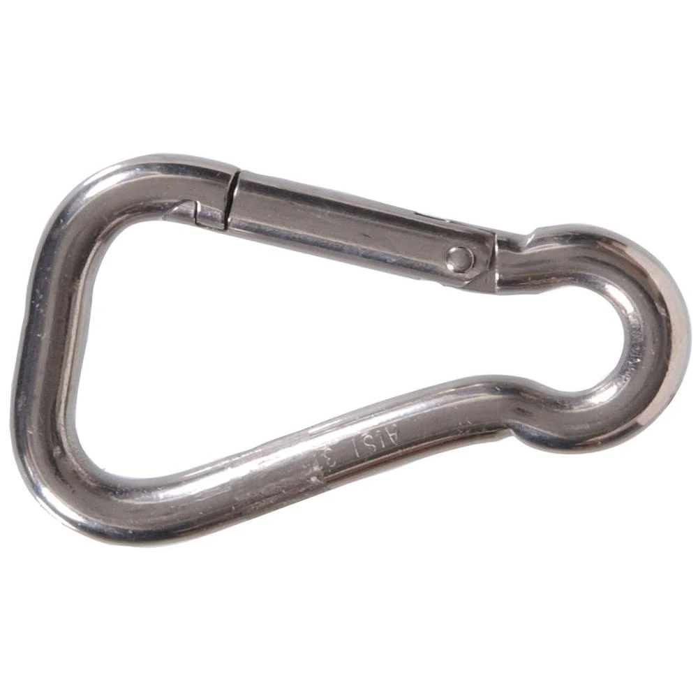 5/16 in. Opening Stainless Steel Safety Spring Snap Link (3-Pack)