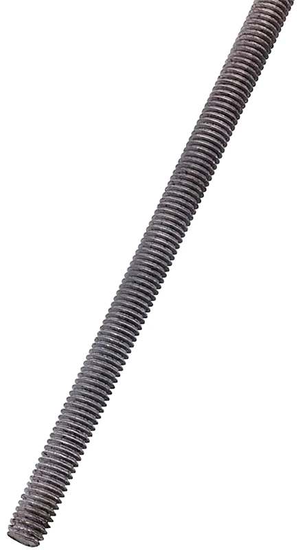 5/8 In. X 3 Ft. Galvanized Steel Threaded Rod - 11 Tpi
