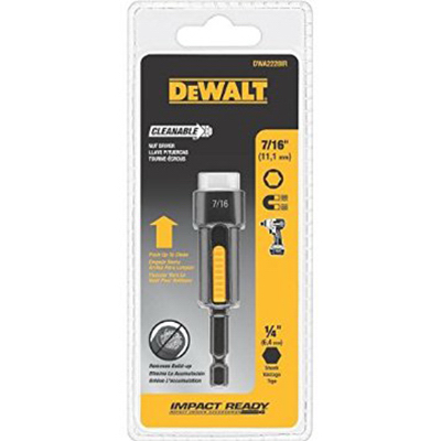 Impact Ready Cleanable Nut Driver, 7/16-inch Hex Shank, 2-piece Set