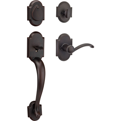Austin Handle Venetian Bronze Single Cylinder Handle Set 98001-379