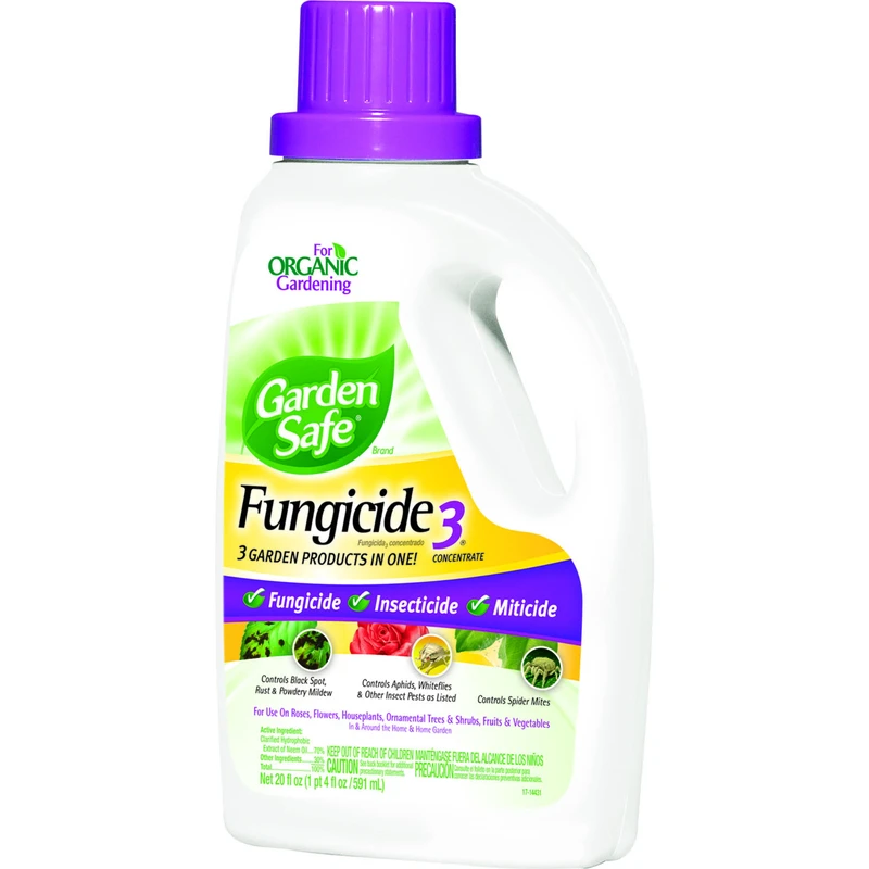 Fungicide 3 Organic Concentrated Liquid Fungicide 20 Oz. For Organic Gardening