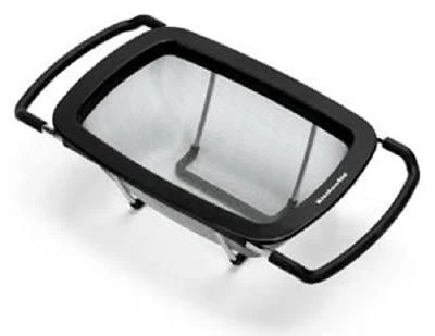 Expandable Over The Sink Colander - Black, Versatile Kitchen Tool