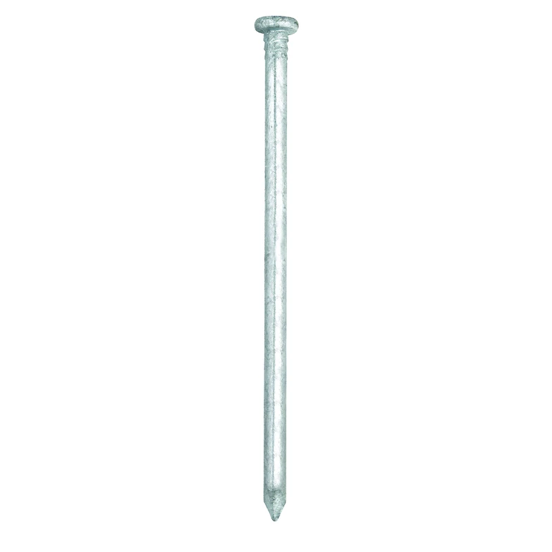 8 Inch Galvanized Spike Nail - Heavy Duty Fastener For Landscaping