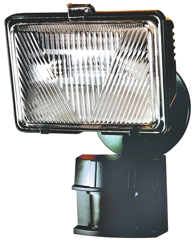 250-watt 180-degree Bronze Motion Activated Outdoor Flood Light With Adjustable Features