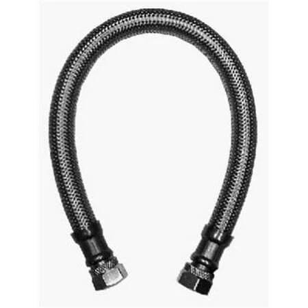 Brass & Tubular Lfwts-spcc12-66 3/8 Compression X 12-inch Stainless Steel Faucet Connector