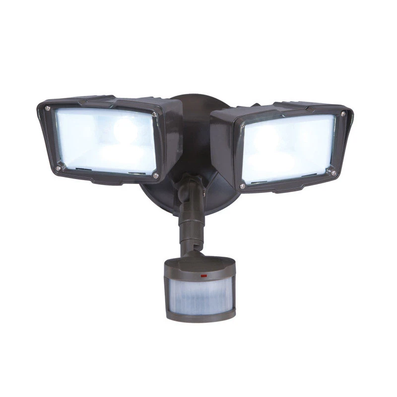 All-pro 27w Motion-sensing Hardwired Led Bronze Security Light Fixture Mst18920l