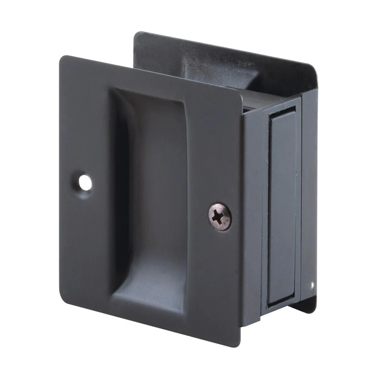 2.5 In. L Bronze Brass Pocket Door Pull - Model N 7318