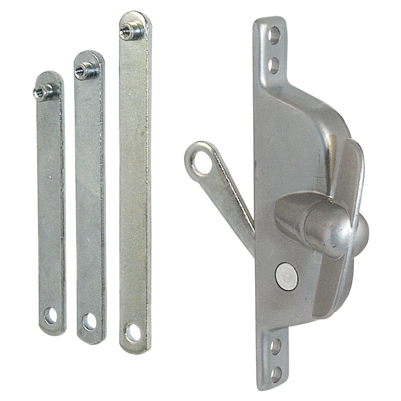 Prime-line Silver Metal Center Jalousie Window Operator Kit With Installation Fasteners