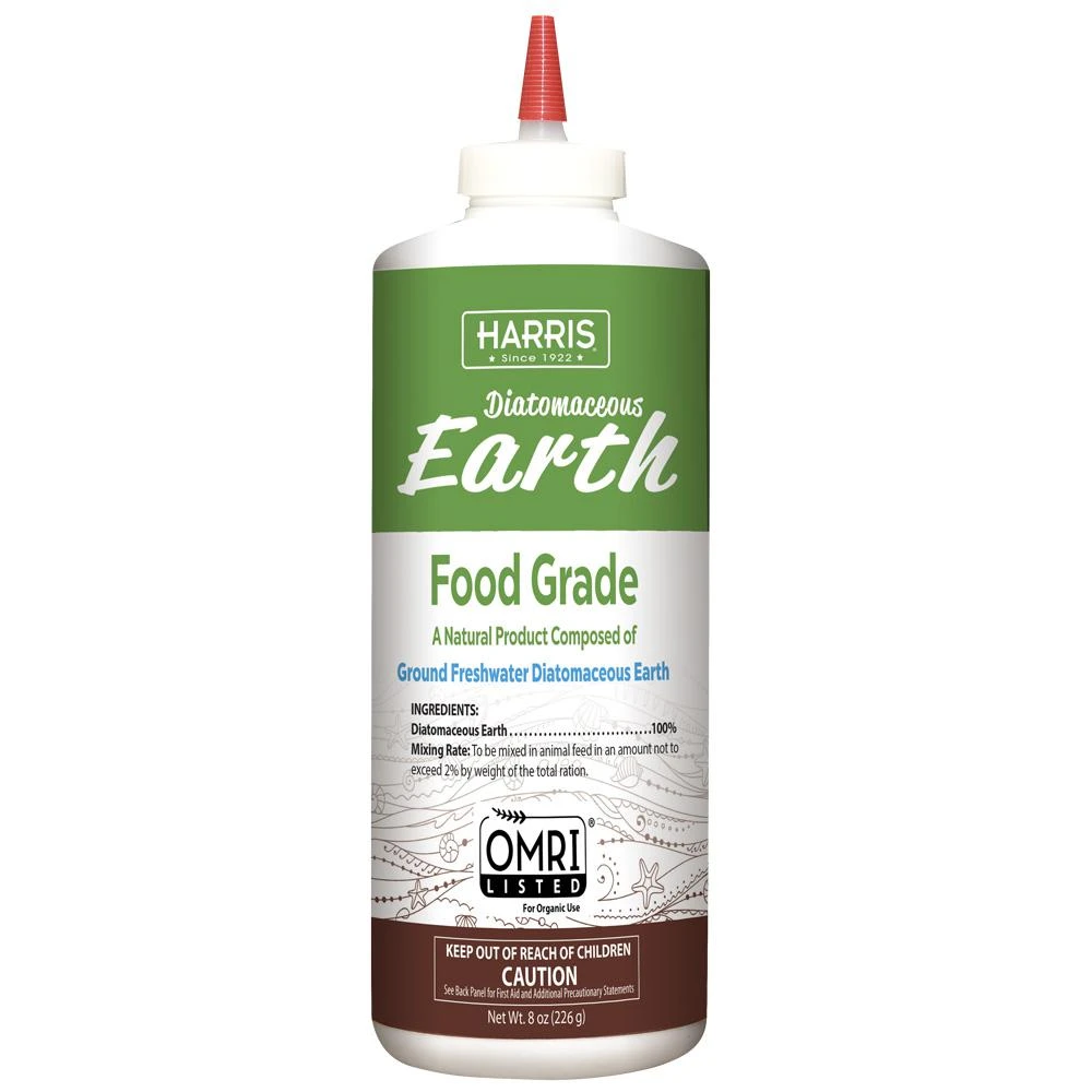 Diatomaceous Earth Food Grade 8 Ounce For Pest Control And Gardening