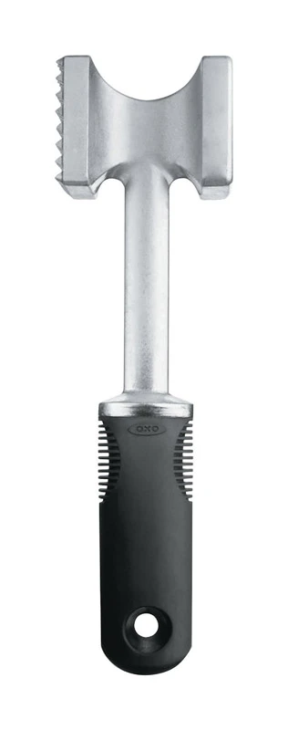 Good Grips 2 In. W X 9 In. L Aluminum Meat Tenderizer With Non-slip Grip
