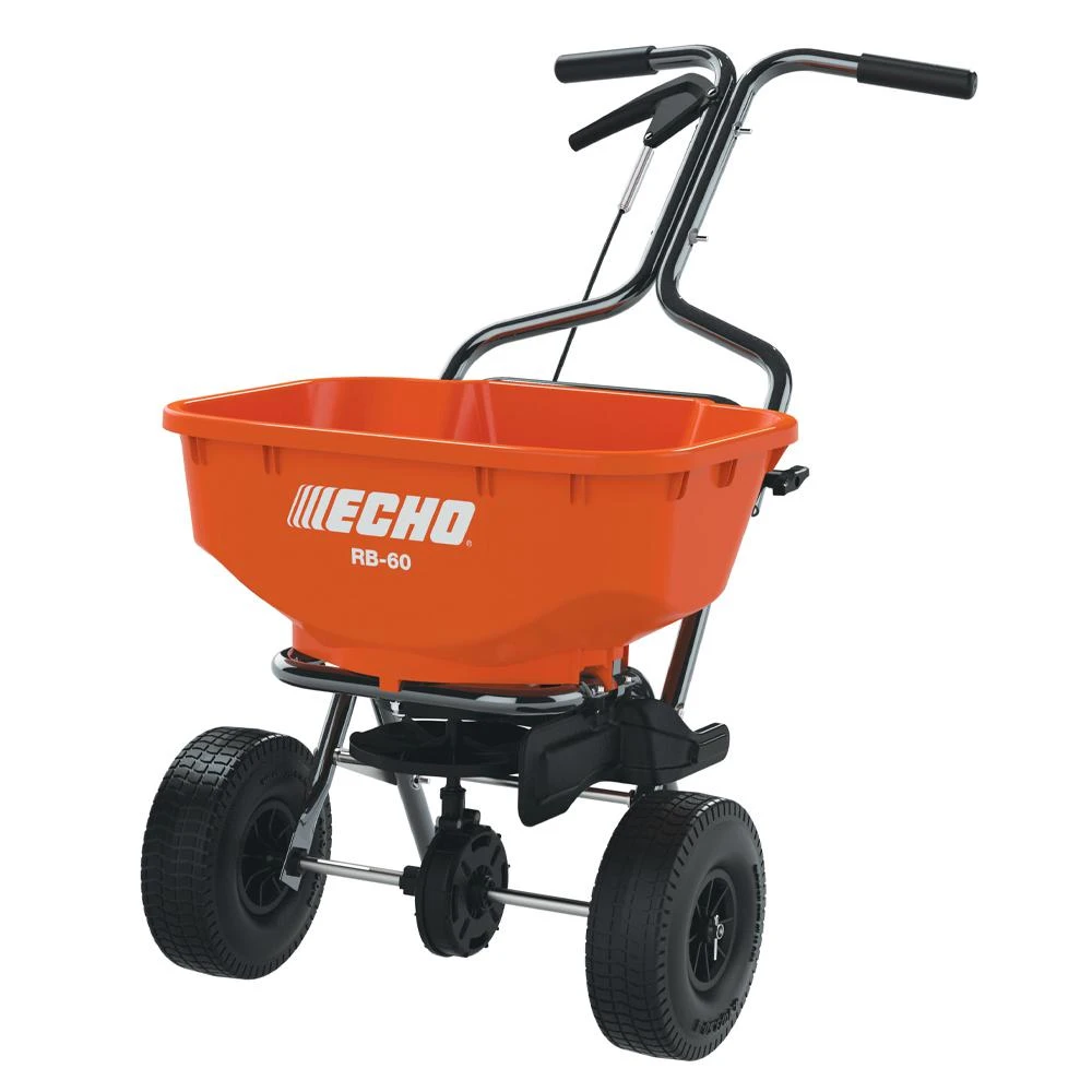 60 Lbs. Heavy-duty Broadcast Turf Spreader With 25,000 Sq. Ft. Capacity