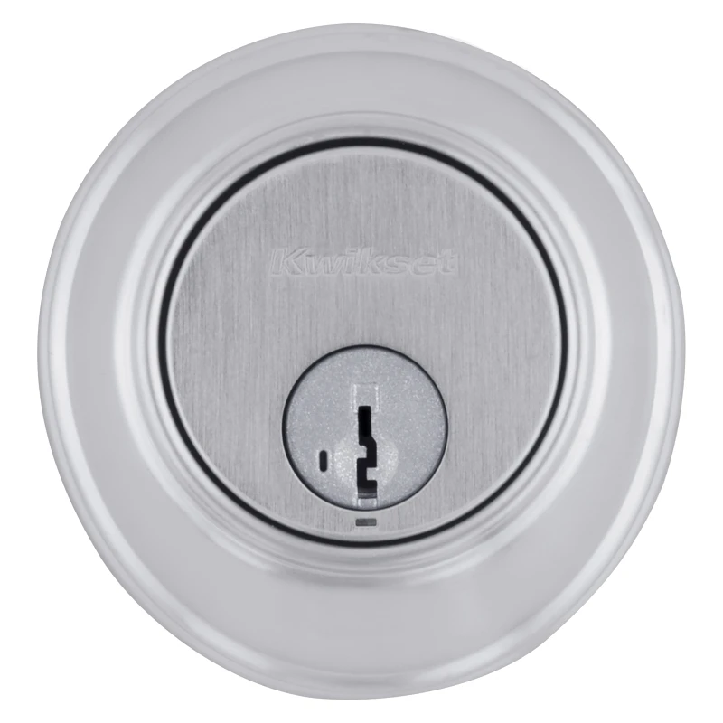 Satin Chrome Key Control Deadbolt With Smartkey Technology, Model 98160-003