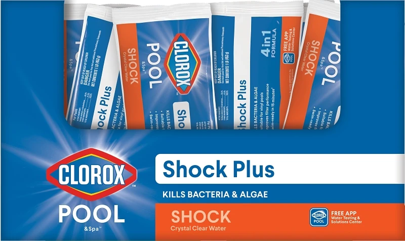 32336clx Pool Chemical Shock Plus, 1 Lb Solid Chlorine For Pools