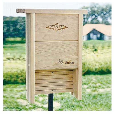 Cedar Bat House 16 In. H X 12 In. W X 4.25 In. L For Backyard Bats