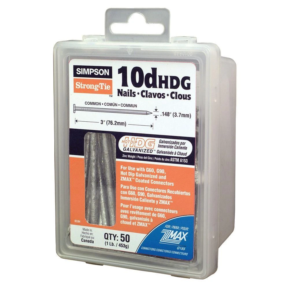 SIMPSON 10D NAILS - 3 - 50 / BOX