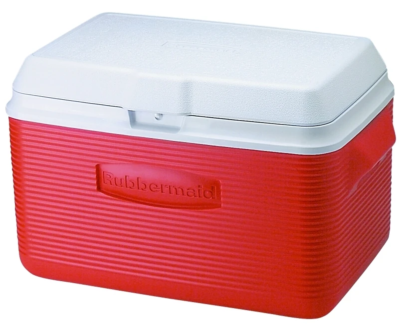 Victory Cooler 34 Quart Red - Superior Thermal Retention, Easy Carrying Handles