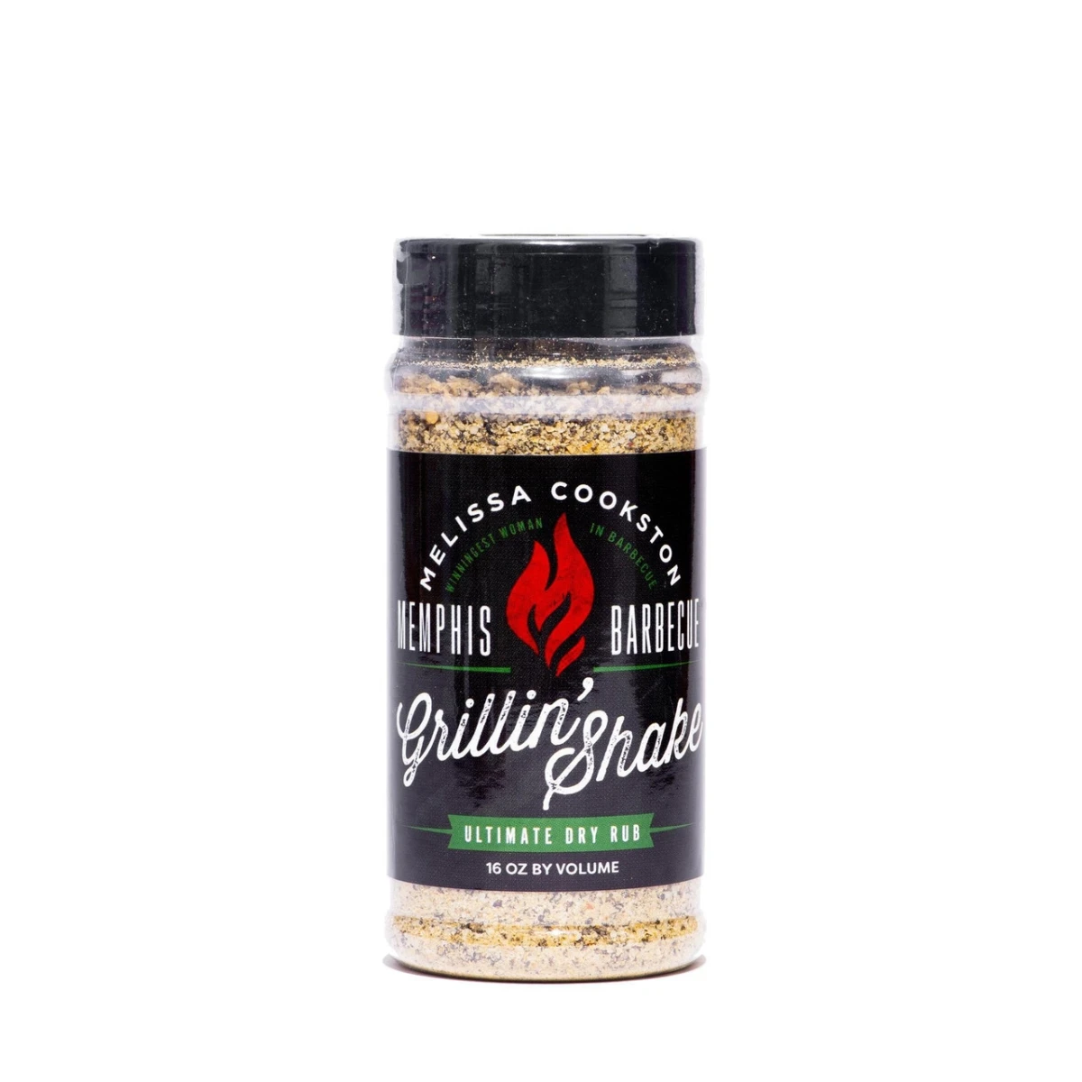 Grillin Shake Barbecue Rub Seasoning, 16 Ounce Bottle
