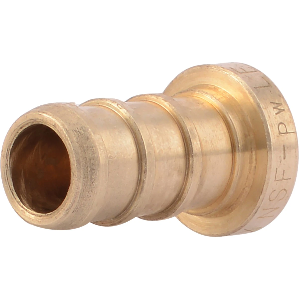 3/8 Inch Barb Brass Pex Test Plug For Potable Water Systems