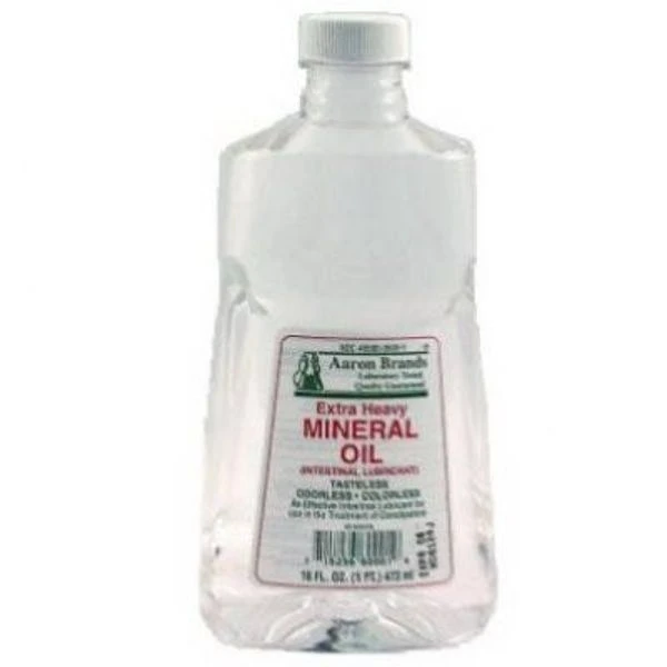 Mp-001 Mineral Oil U.s.p. 16 Ounce Clear Bottle For Personal Care