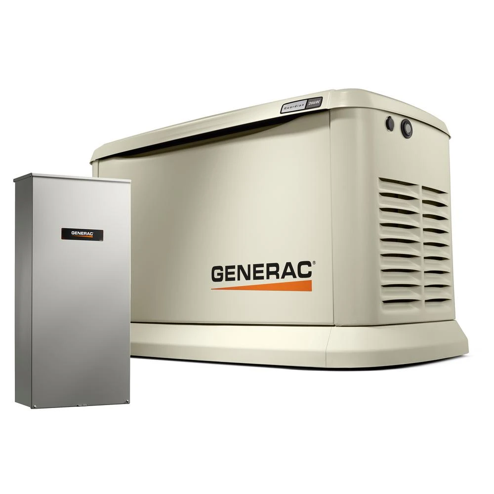 Guardian 26000 Watt Home Standby Generator Model 7291 With Mobile Link