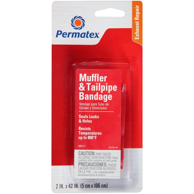 84 Sq In Exhaust Repair Kit For Mufflers And Tailpipes