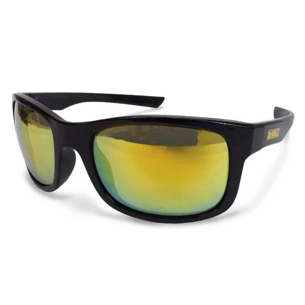 Supervisor Safety Glasses with Yellow Mirror Lens for Enhanced Visibility and Eye Protection